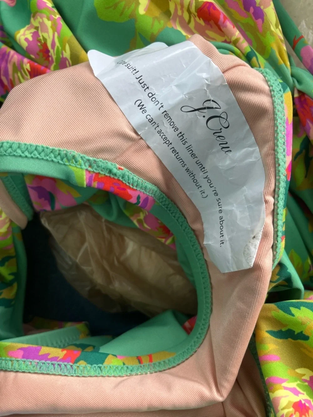 J. Crew vibrant green